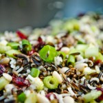 Wild Rice and Spinach Salad